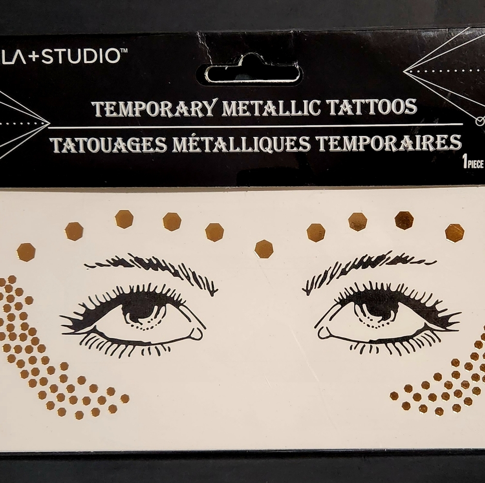 Temporary Metallic tattoo
